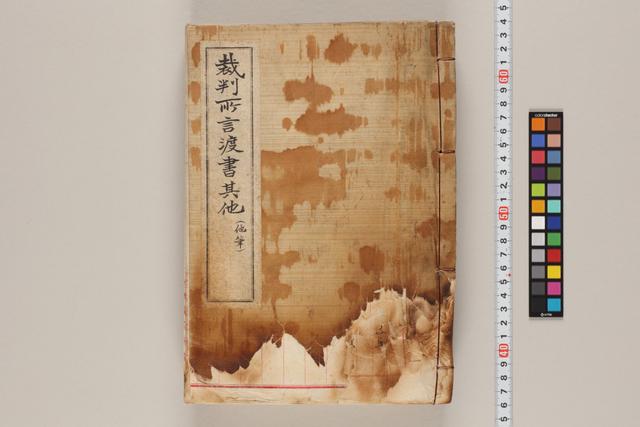 裁判所言渡書其他（他筆）